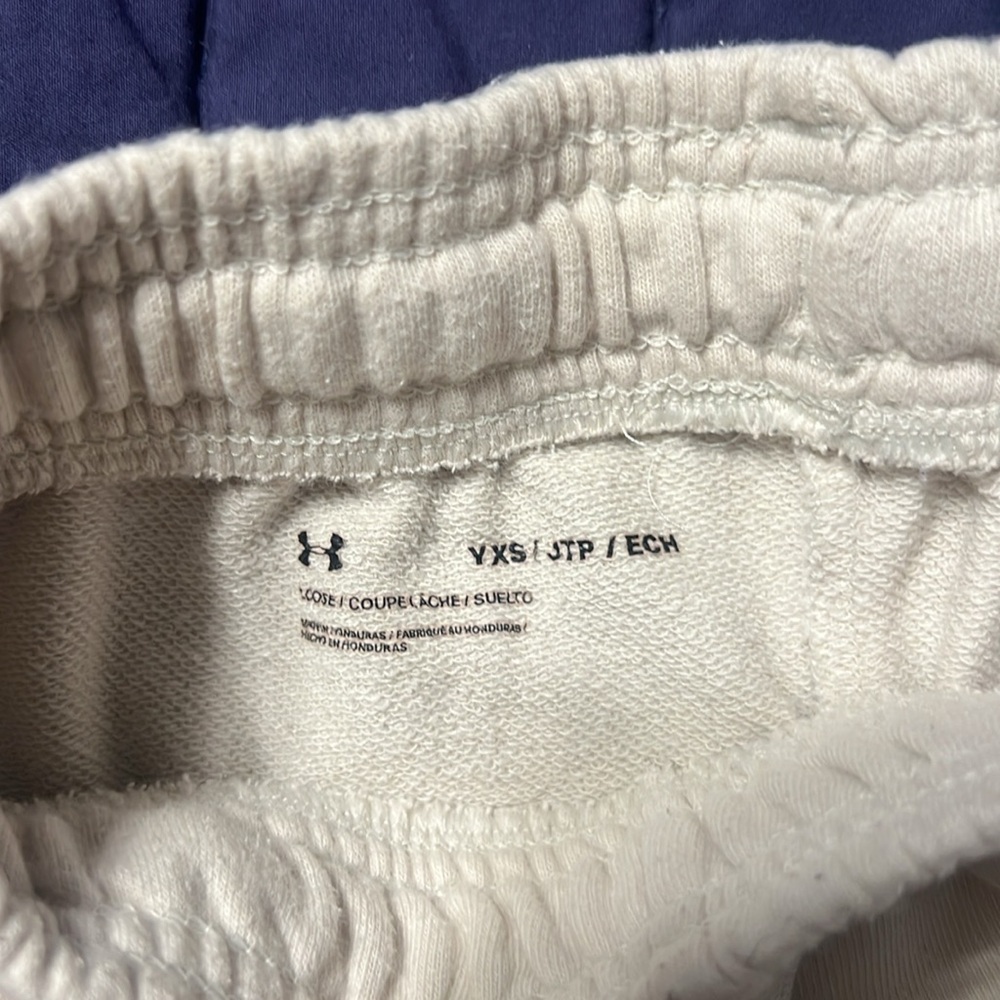 Under armour 2 different style cotton shorts size youth XS - Picture 6 of 10